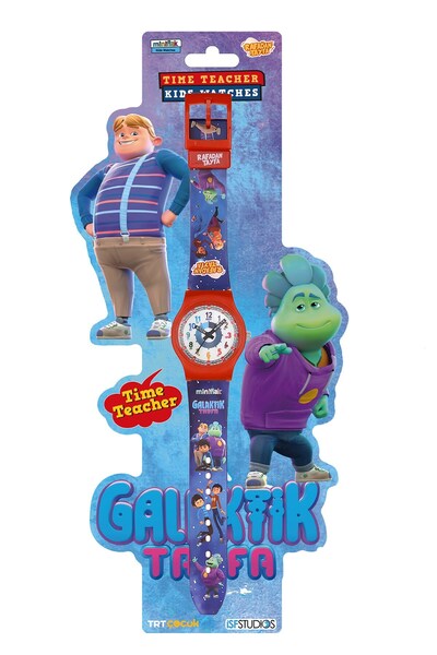 MiniFlak Rafadan Tayfa Licensed Rf7516 Blue Tutorial Children's Watch