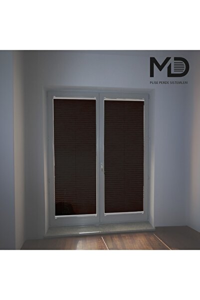 MD Plise Beyaz Alüminyum Kasa Canary Yarı Geçirgen Plise Perde