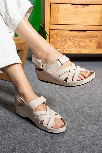 AlbiShoes Lagan Ženske cipele sa potpeticom Sandale - 4.5 cm Anatomski Jedins...