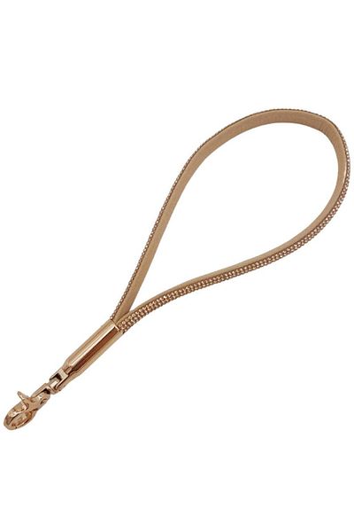 angel çanta aksesuar Gold Colored Jewelled Hooked Sleeve Handpiece