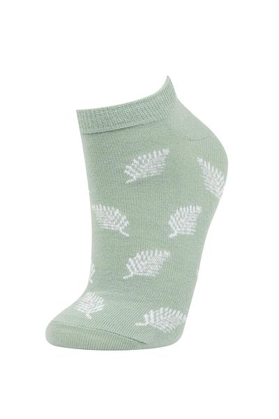 DeFacto 3-teiliges Set aus Booties und Socken aus Baumwolle für Damen - C0817axns