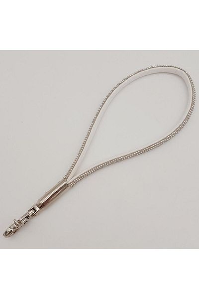 angel çanta aksesuar Τσάντα αξεσουάρ Angel Silver Color Stone - Elcik με κουτάβι