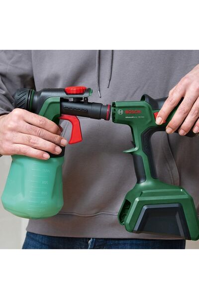 Bosch Şarjlı Boya Tabancası Hassas Boya Püskürtme Makinası Advanced Spray 18V 4A Akülü Boya Makinası