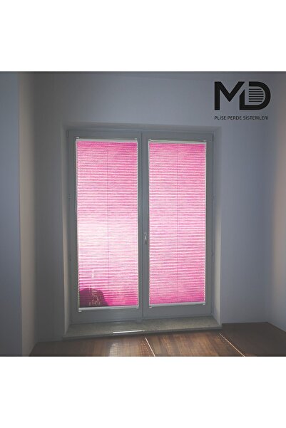 MD Plise Beyaz Alüminyum Kasa Canary Yarı Geçirgen Plise Perde