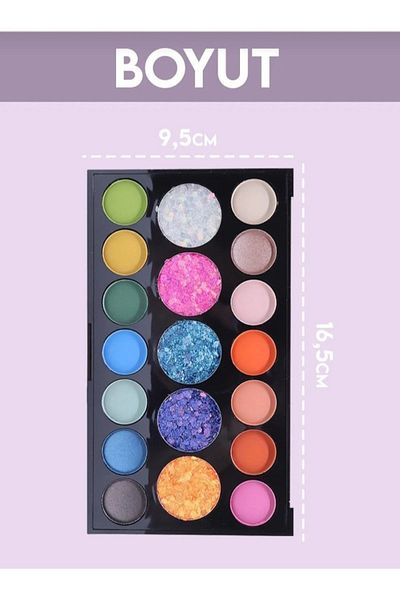 MUJGAN Festival 19 Headlight Palette