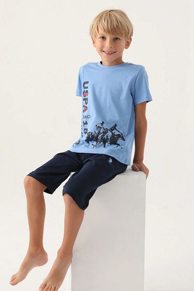 U.S. Polo Assn. BAZA. Polo Assn. Costum Capri pentru băiat - Licențiat To Be