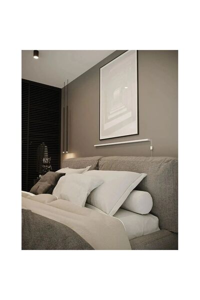 Smyrna Store RGB Lambader Bluetooth Mobil Kontrollü Dekoratif Yatay Lambader Aydınlatması Duvar İçin (Yapışkanlı)