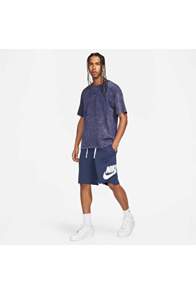 Nike M Nsw He Ft Alumni Erkek Gri Günlük Stil Şort