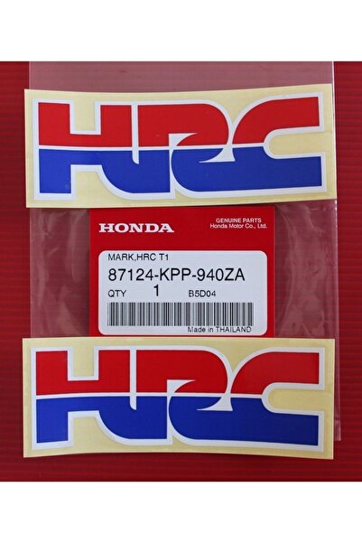 Honda Oto Sticker Oem Kalite Hrc Stickeri