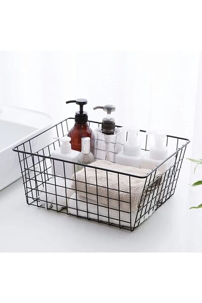 Feronyahome & Garden Pazlanmaz Metal Banyo Ve Mutfak Malzeme Düzenleyici Tel ...