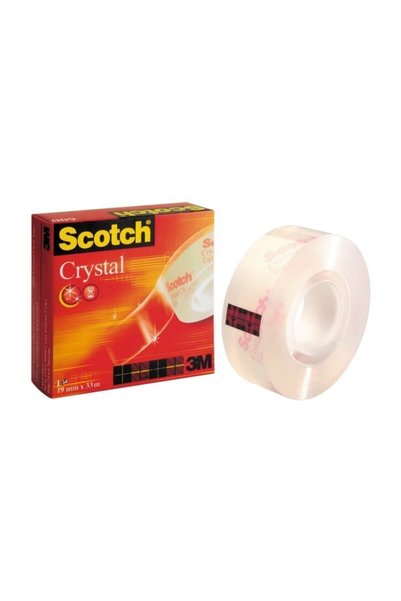 3M Scotch® Kristal Bant, 19mmx3 600 1933