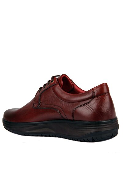 SailLakers - Burgundy Leather Men's Casual Shoes 101-2859-65390