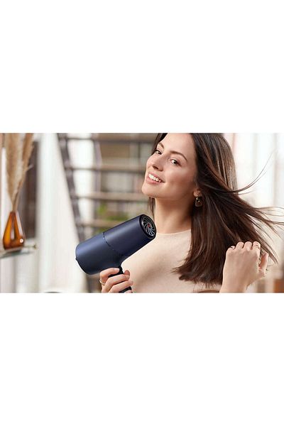 Philips 5000 Series Bhd510/03 مجفف شعر 2300 واط، كحلي - Bhd510/03، أزرق ومعدني