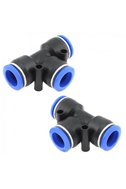8x6x8 Redüksiyonlu Te Pnömatik Fittings