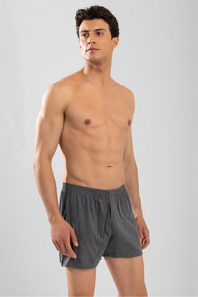 Pi Giyim Men's Combed Cotton 8-Piece Towel Waist Boxer Set