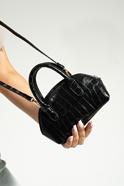 Valu Accessorize Kadın Siyah Çapraz Askılı Mini Omuz Ve El Çantası