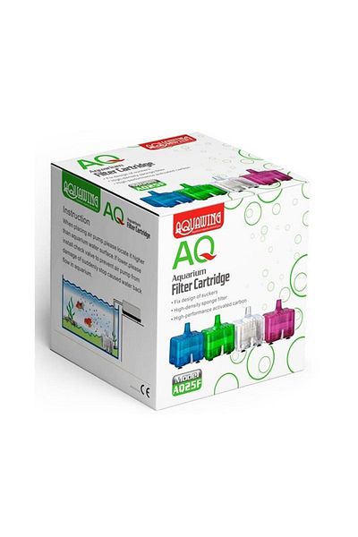 Aquawing Aq25F Multi-Purpose Aquarium Biological Corner Tube Inner Filter