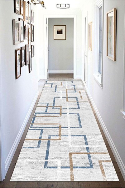 VİVİCAHOME Modern Dijital Baskı Dört Mevsim Yıkanabilir Kaymaz Taban Salon Ha...