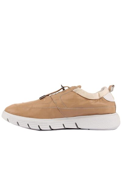 SailLakers - Special Production - Beige Leather Men's Casual Shoes 101-2326-Brecos