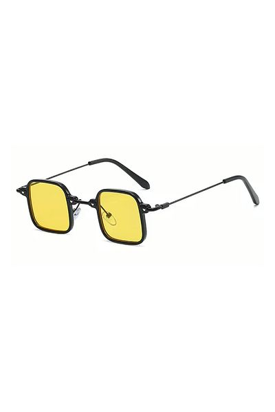Toz Vintage Yellow Vintage Misty Sunglasses - Retro Design