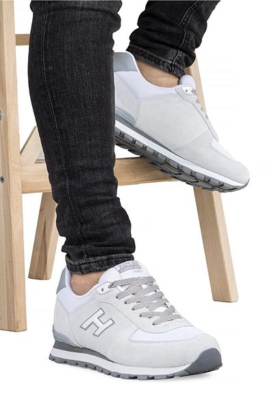 Hammer Jack Λευκό Puruty Unisex Sneaker - Γνήσιο Δερμάτινο Casual Sports Shoes