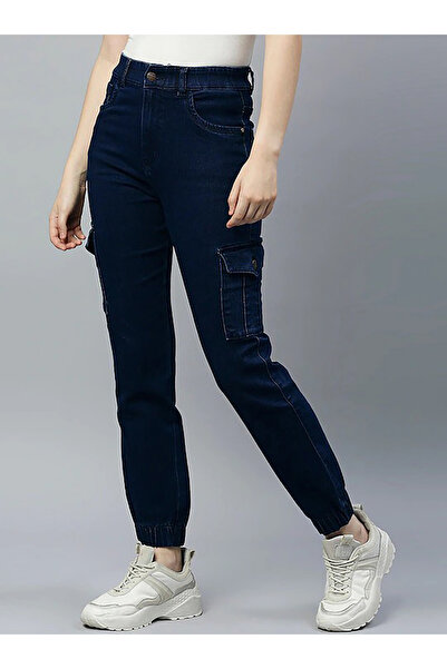High Star By Styli Flap Pocket Detail Mid Rise Jeans