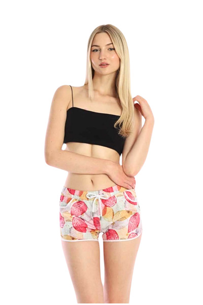 İYİBU Lafıno Palermo Fabric - Pantaloni scurți pentru mare și piscină cu buzunare