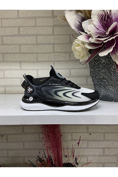 M.P. Mp 2421 men's black and white premium sneakers