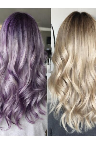 jeans color Amonyaksız Ametist Renkli Saç Boyası 250 Ml Kokusuz Su Bazlı Amethyst Hair Dye