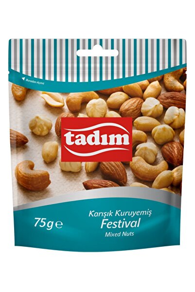 Tadım TADIM KARIŞIK KURUYEMİŞ FESTİVAL 75gr X 12 ADET