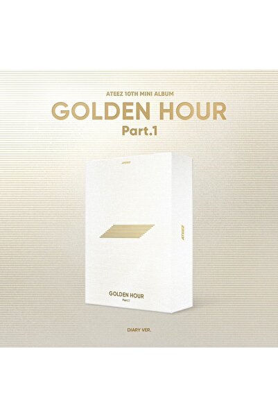 Kpop Dünyasi ATEEZ 10TH Mini Album – GOLDEN HOUR : Part.1 (Diary Versiyon)