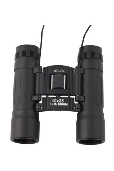 Nikula 10x25 El Dürbünü Kauçuk Kaplama