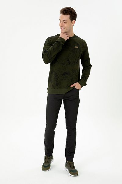 U.S. Polo Assn. Ανδρικό τζιν παντελόνι US POLO Slim Fit - G081SZ080.000.1836902 Covered 027 Μαύρο