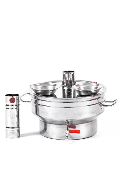 METEHAN MANGAL SOBA Semaver 2 Adet Alüminyum Demlik  12 Litre