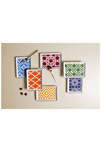 ASTERA Porland Morocco 6lı Pasta Takımı 18x13cm