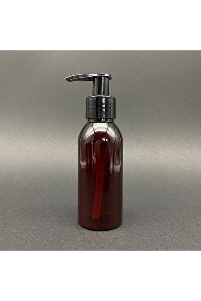 Pause Art Home 100 Cc Amber Sert Plastik Şişe Siyah Pompalı Takım - 100 Ml Ka...