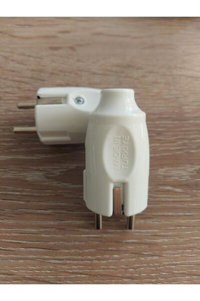 Nas 50 Adet Topraklı Fiş Beyaz