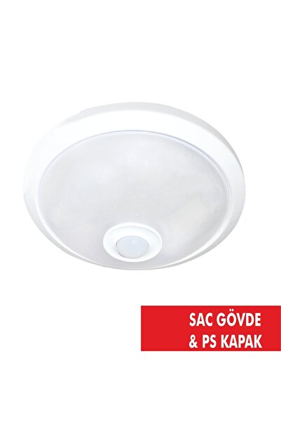 NOVO ELEKTRONİK No-vo 360° Hareket Sensörlü Tavan Armatür Sac Gövde & Ps Kapa...