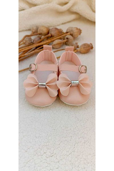 Bilge Trend Soft Sole Velcro Booties for Baby Girl - Compatible with 0-6 and 6-12 Months