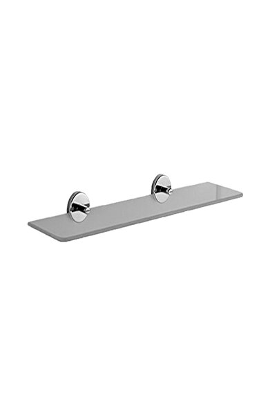 FNDHOME Lux Krom Banyo Ayna Etajeri