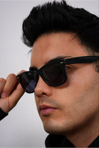 roscoe Bone Model Unisex Sunglasses