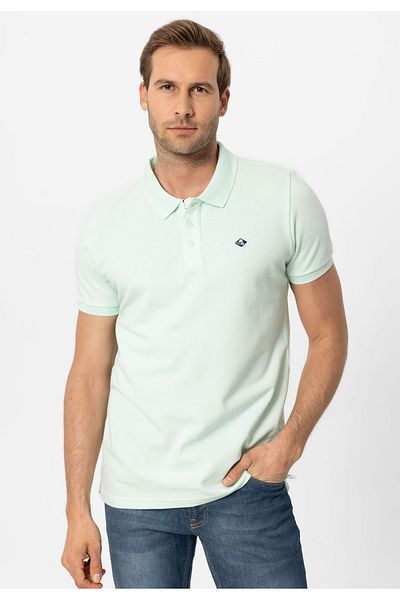 COOLHILL Men's Polo Neck T-Shirt - 100% Cotton, Chest Embroidered, Regular Fit