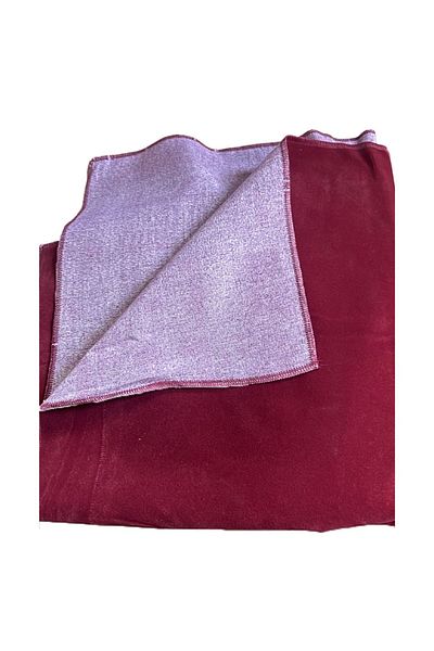 SERA Okey Game Tablecloth Thin Velvet Claret Red 140 X 140 cm
