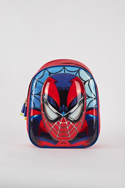 White Bag Rucsac roșu pentru grădiniță pentru copii 2 în 1 Spderman Abs Supra...