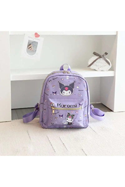 bundle island Rucsac pentru copii violet cu figură Kuromi - Dimensiune mică