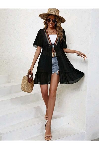 ŞAHPERA BUTİK Senna Chiffon Pareo
