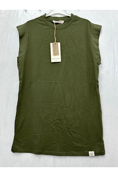 Soul HAKİ 30725 - Органічна бавовна, без рукавів