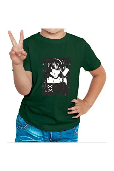 oneagılyazı Dječji anime koji ne sluša muziku Štampano T-shirt