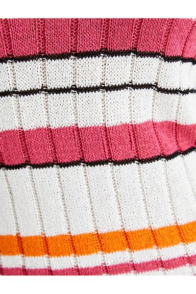 Koton Φόρεμα U-Neck Maxi Crochet - Χοντρές τιράντες και άνετη εφαρμογή