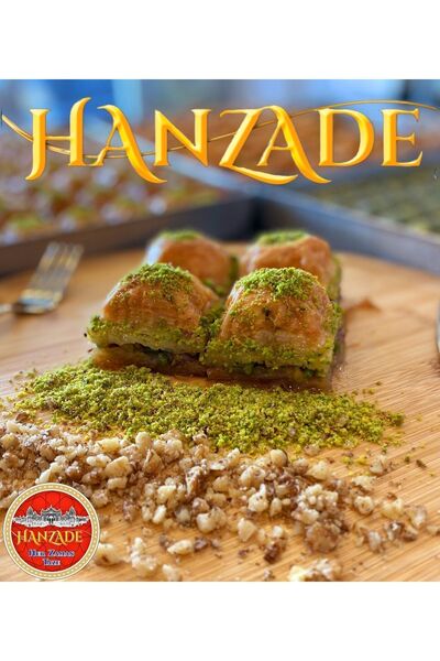 HANZADE GURME Tereyağlı Antep Fıstıklı Baklava 1kg Üstün Lezzet Günlük Üretim...